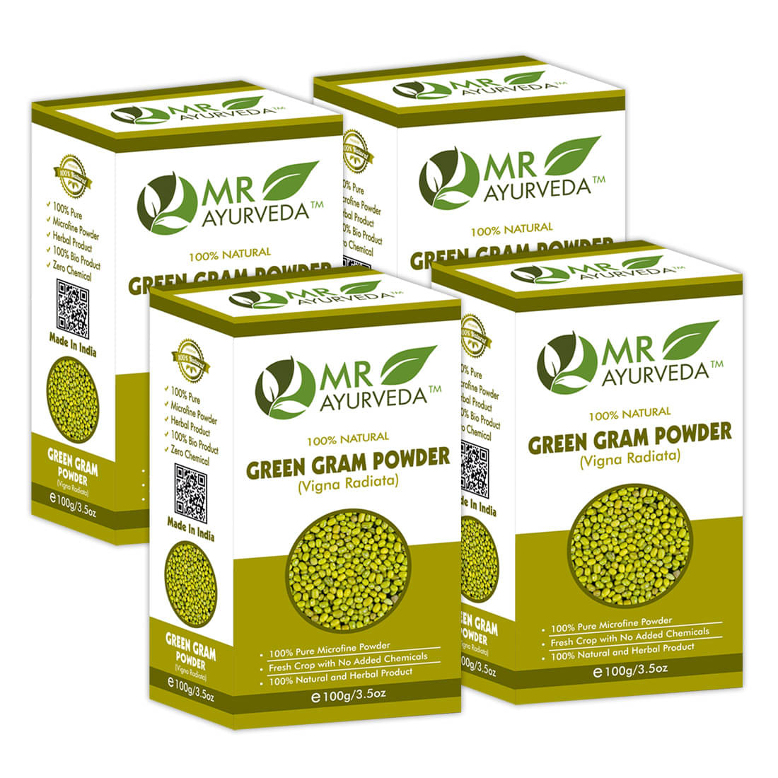MR Ayurveda - Fairness Face Pack for Combination Skin ( Pack of 4 ) MR Ayurveda - Fairness Face Pack for Combination Skin ( Pack of 4 )
