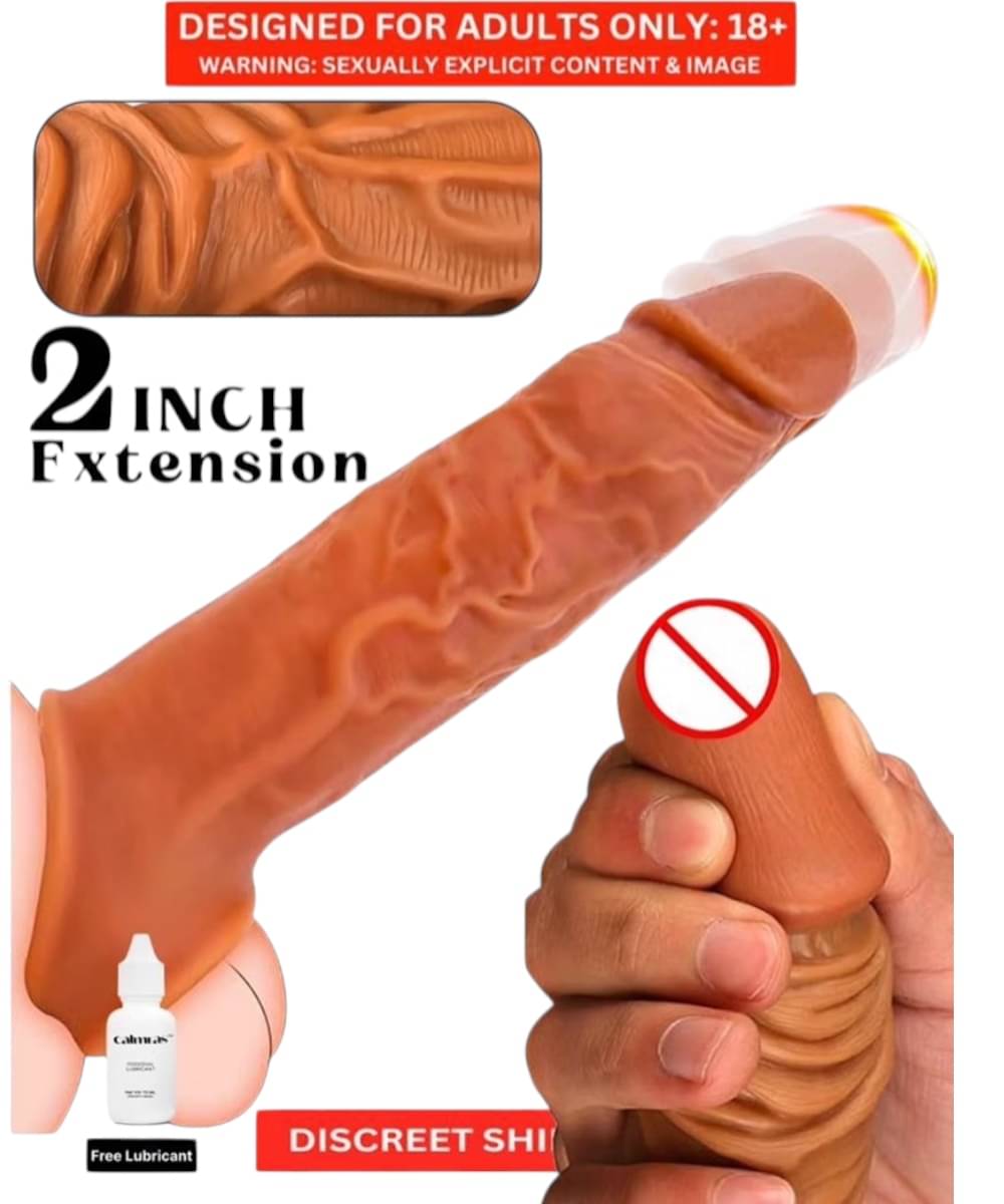     			PURE PASSION DOUBLE HOLE DARK CHOCLATE SLEE.VE CO.NDOM FOR MEN PE.NIS EXT.ENDER WITH FREE LUBRICATE LUBE BY BLUEMOON