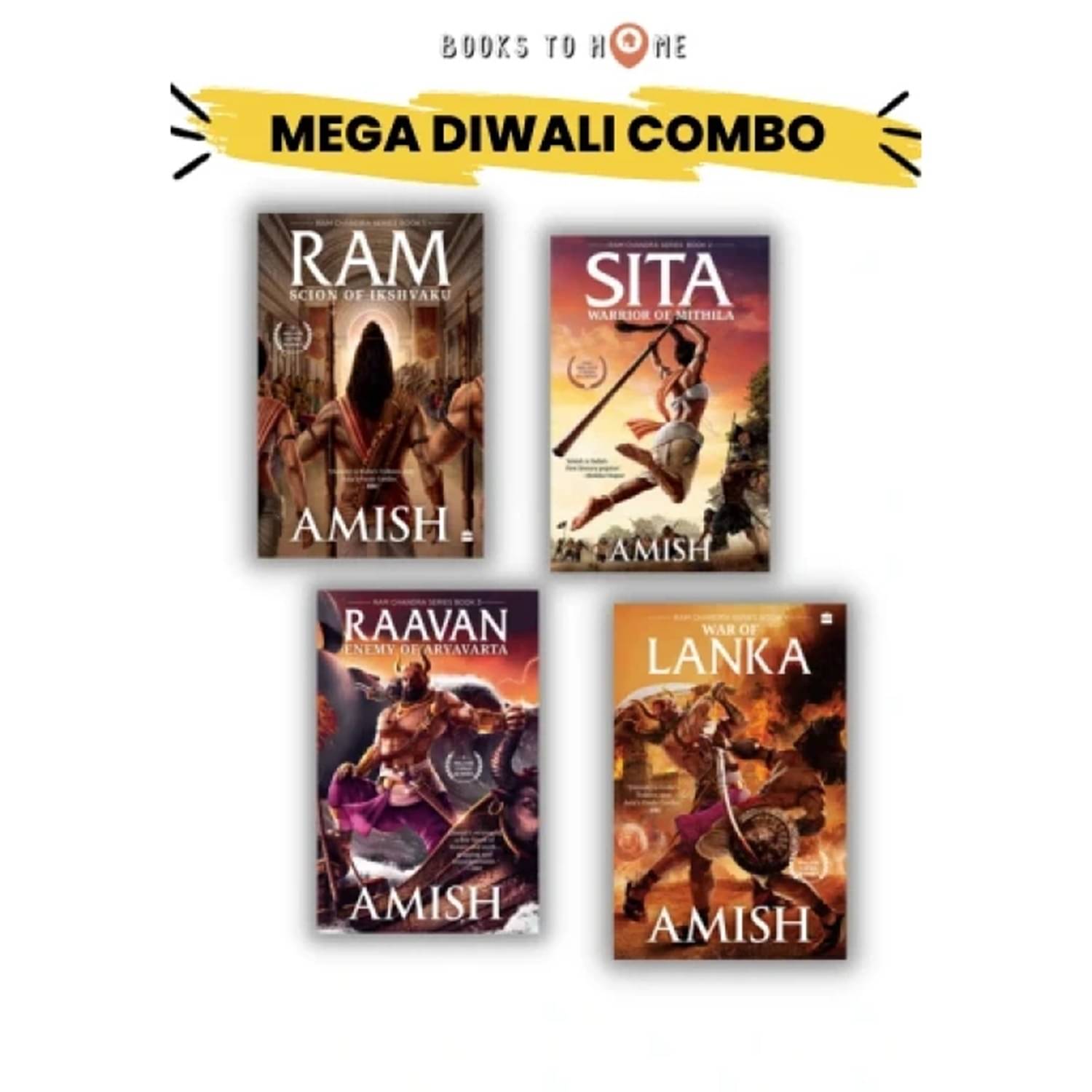 Ramchandra Series Combo Ram& Sita& Raavan & Lanka of Lanka by Amish Tripathi Ramchandra Series Combo Ram& Sita& Raavan & Lanka of Lanka by Amish Tripathi