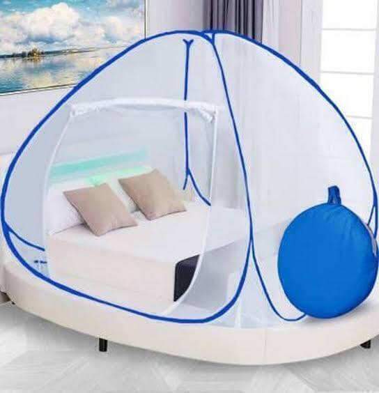     			SIFRA - Multi Polycotton Foldable Mosquito Net ( Pack of 1 )
