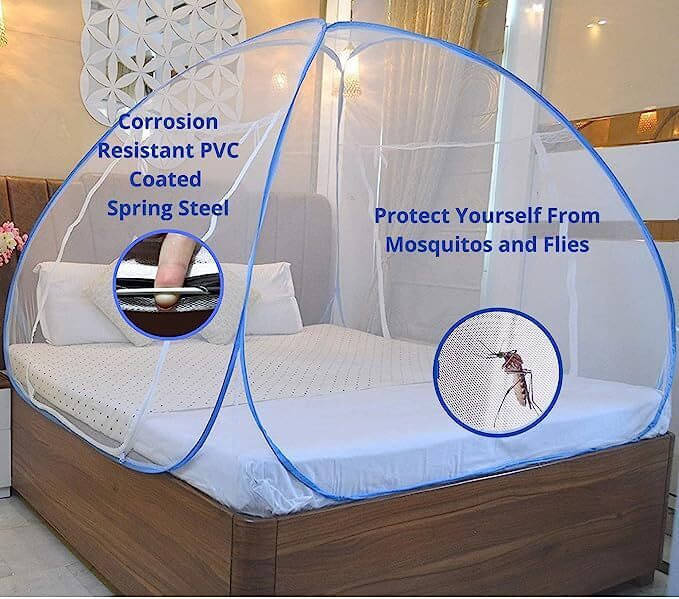     			SIFRA - Multi Polycotton Tent Mosquito Net ( Pack of 1 )