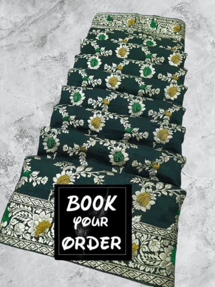     			Suali Silk Woven Regular Saree With Unstitched Blouse Piece ( Green )