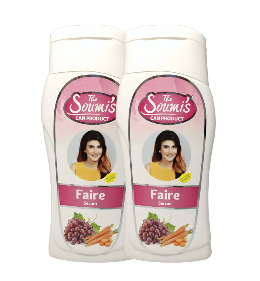 The Soumi's Can Product Faire Serum Fades Blemishes & Dark Spots , 100ml (Pack of 2) The Soumi's Can Product Faire Serum Fades Blemishes & Dark Spots , 100ml (Pack of 2)