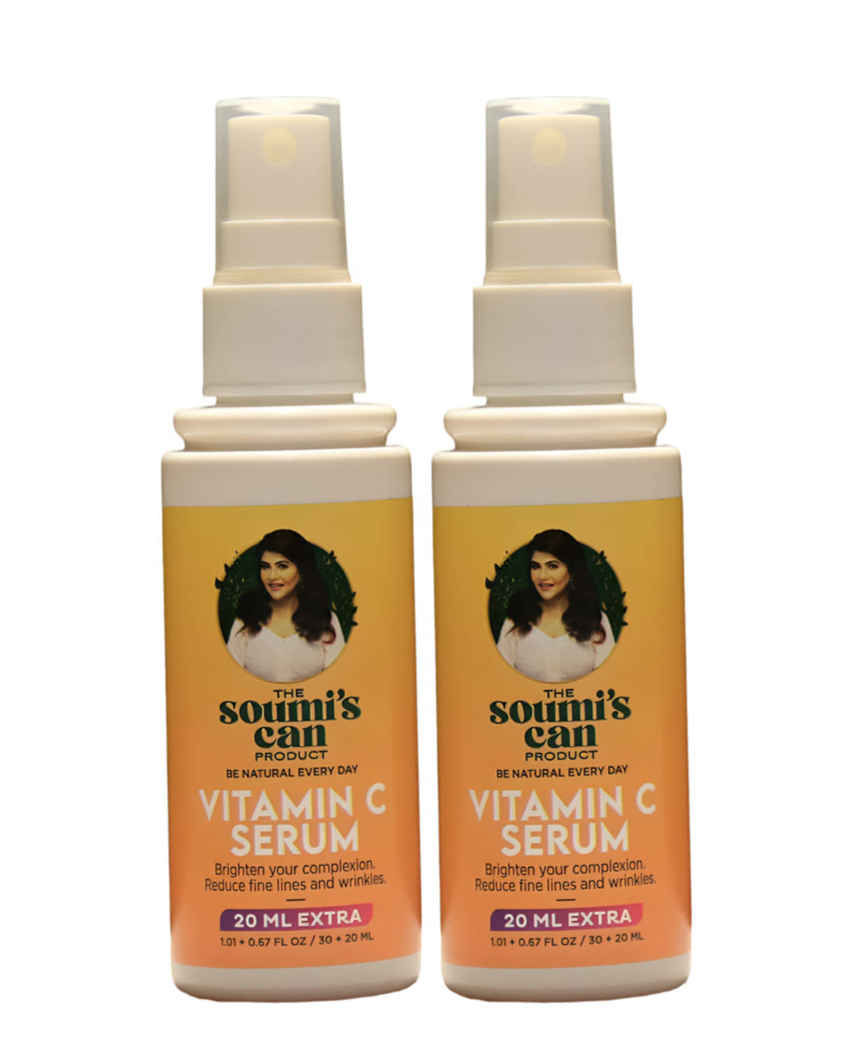 The Soumi's Can Product Vitamin-C Serum Brightens Skin 50ml (Pack of 2) The Soumi's Can Product Vitamin-C Serum Brightens Skin 50ml (Pack of 2)