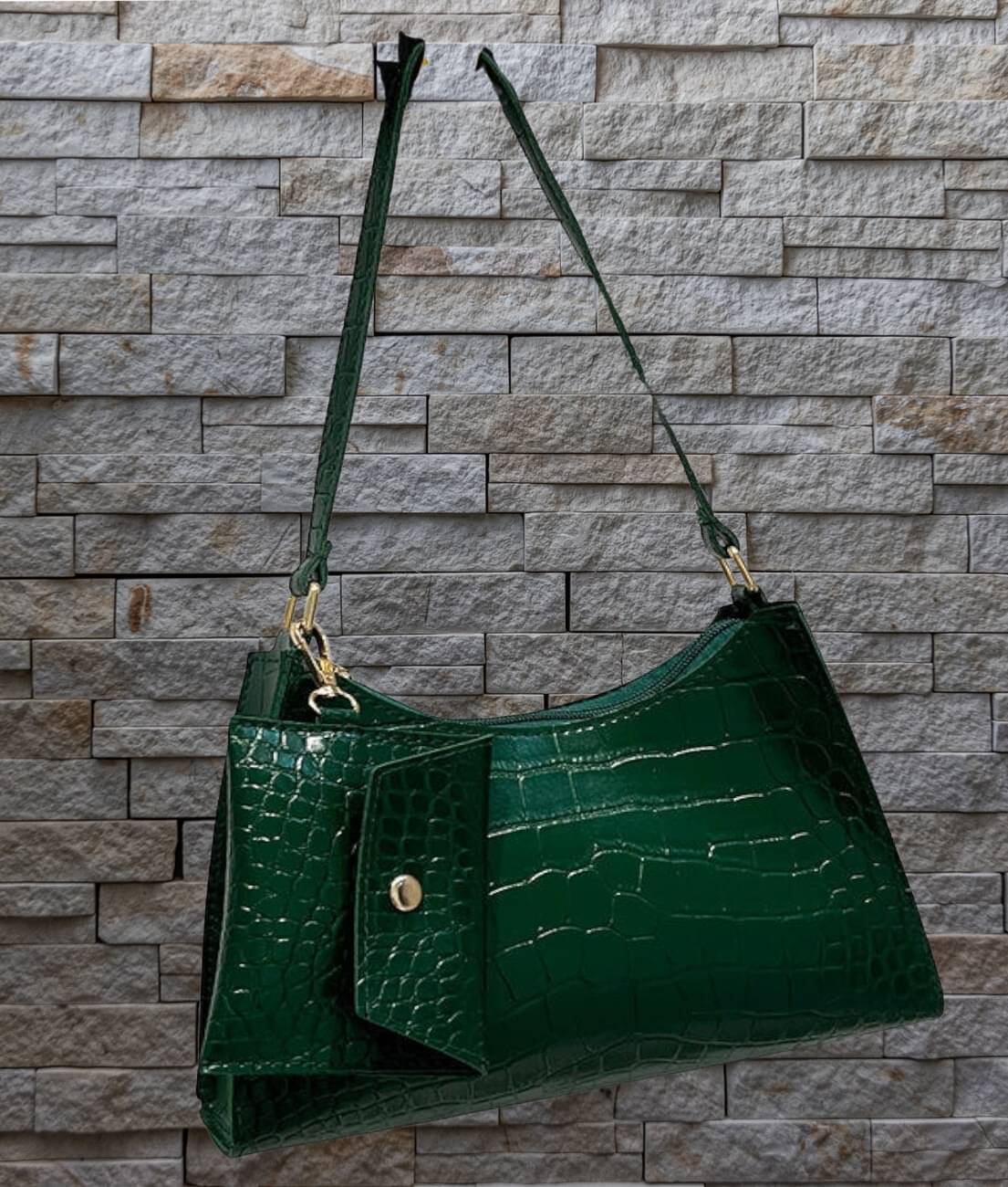     			gufrina Shoulder Bag PU Set of 1 ( Green )