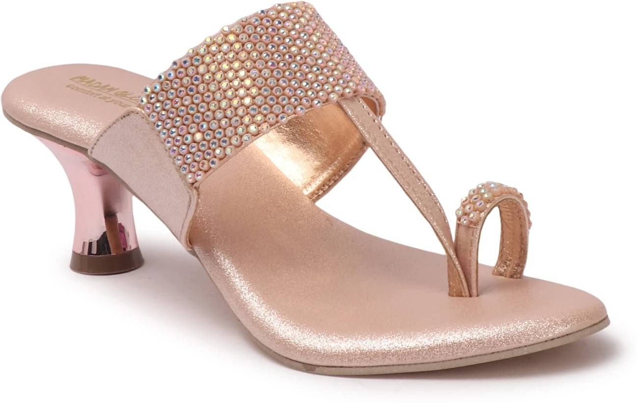     			madam glorious Pink Women's Peep Toes Heels