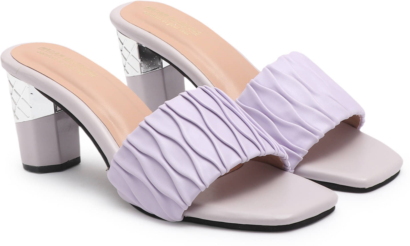     			madam glorious Purple Women's Peep Toes Heels