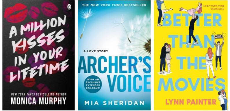     			A Million Kisses In Your Lifetime + Better Than The Movies + Archer's Voice (English, Paperback, Murphy Monica + Lynn Painter + Mia Sheridan)