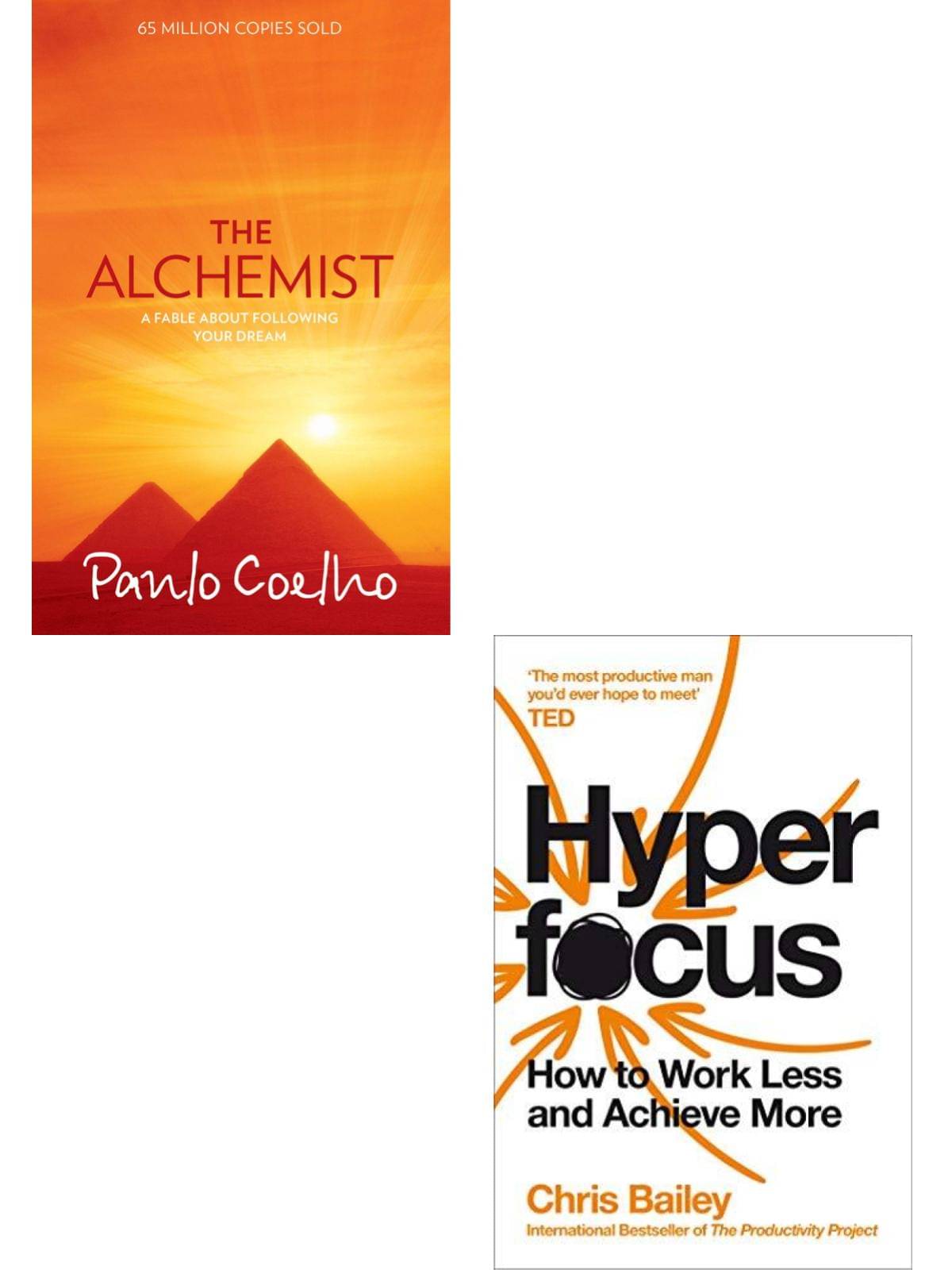     			ALCHEMIST - The Alchemist + Hyper Focus (English, Paperback, Paulo Coelho, Chris Bailey)