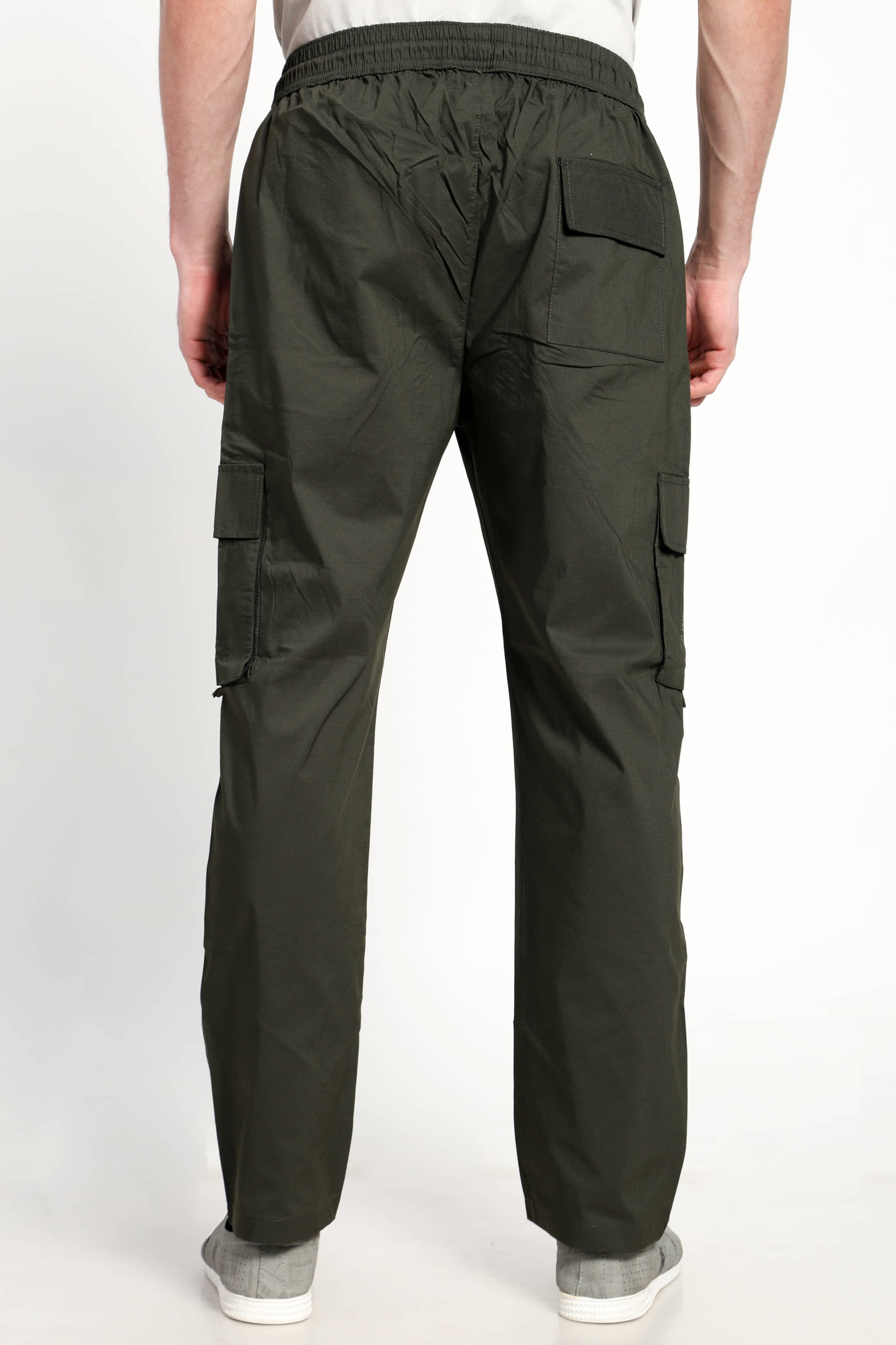 AURAMIND Olive Green Nylon Men's Trackpants ( Pack of 1 )