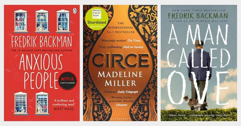     			Anxious People + A Man Called Ove + Circe (English, Paperback, Backman Fredrik)  (Paperback, Miller Madeline + Backman Fredrik)