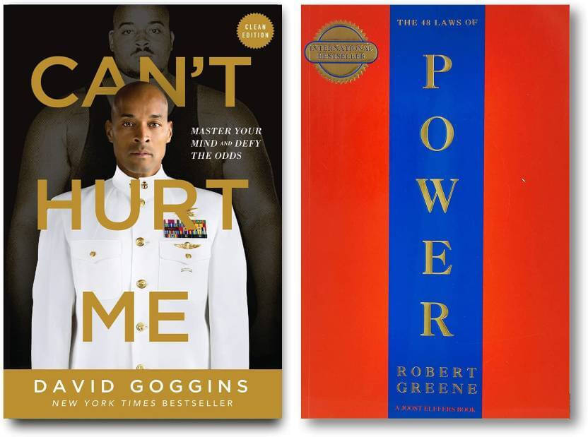     			Can't Hurt Me+THE 48 LAWS OF POWER  (Paperback, David Goggins, Robert Greene)