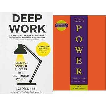 Deep Work: Rules for Focused Success in a Distracted World & The Concise 48 Laws Of Power (The Modern Machiavellian Robert Greene) Deep Work: Rules for Focused Success in a Distracted World & The Concise 48 Laws Of Power (The Modern Machiavellian Robert Greene)