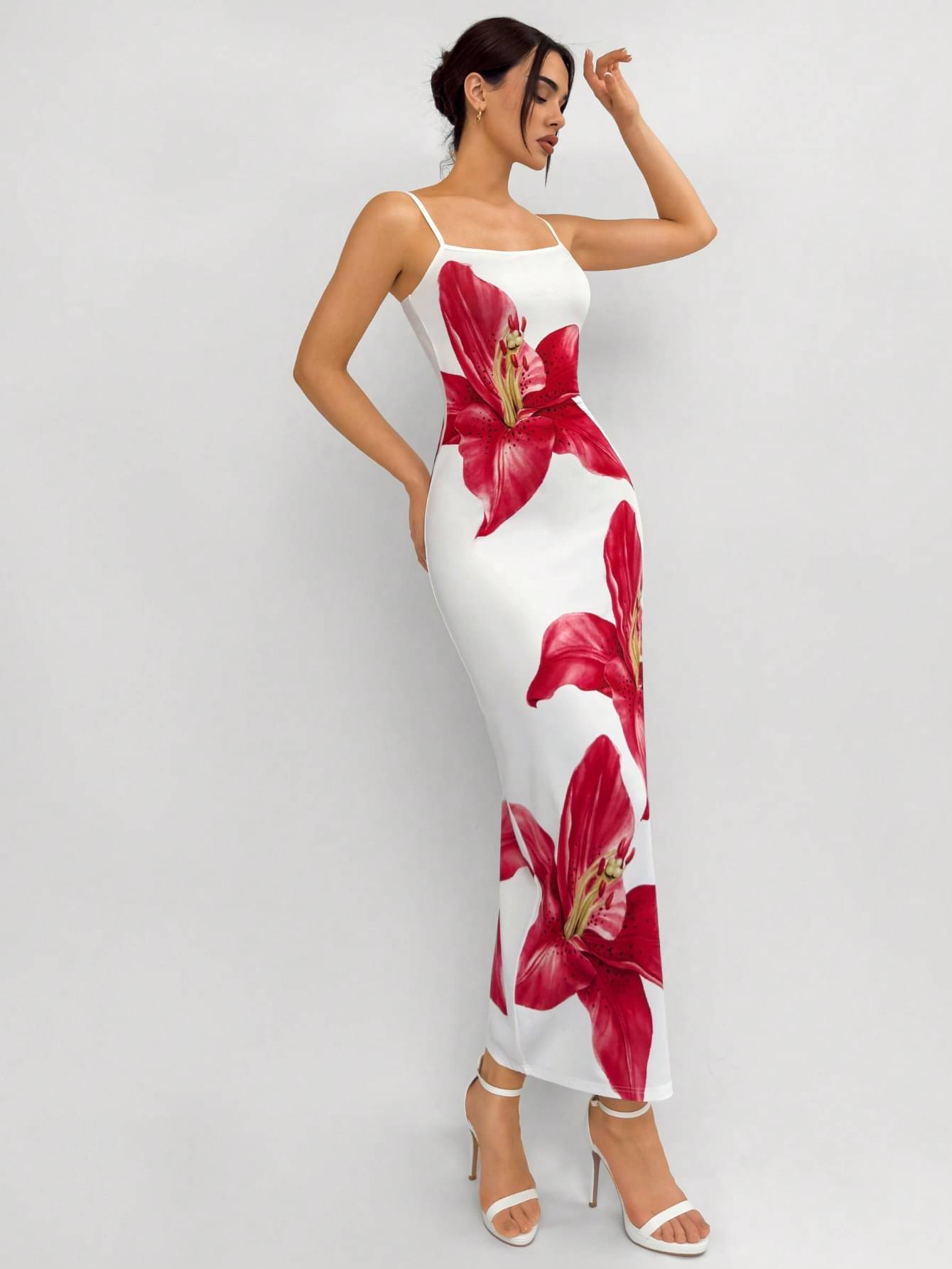Fabverse Women Lycra Printed Bodycon Dress ( Multi Color ) Fabverse Women Lycra Printed Bodycon Dress ( Multi Color )