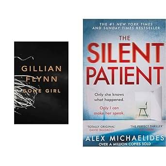     			Gone Girl + The Silent Patient (Set Of 2 Books)