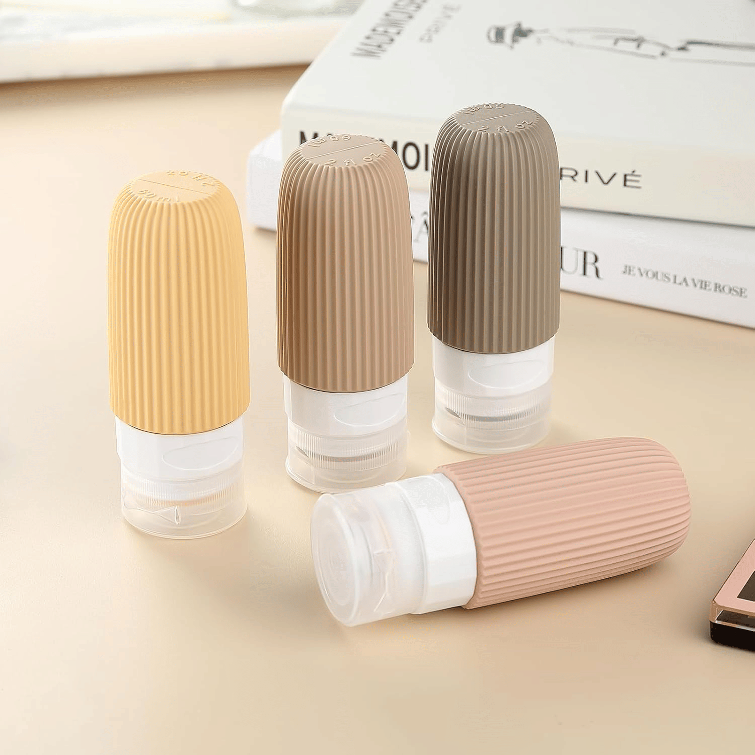     			Harsh narrow fab Multicolor Travel Silicone Bottle