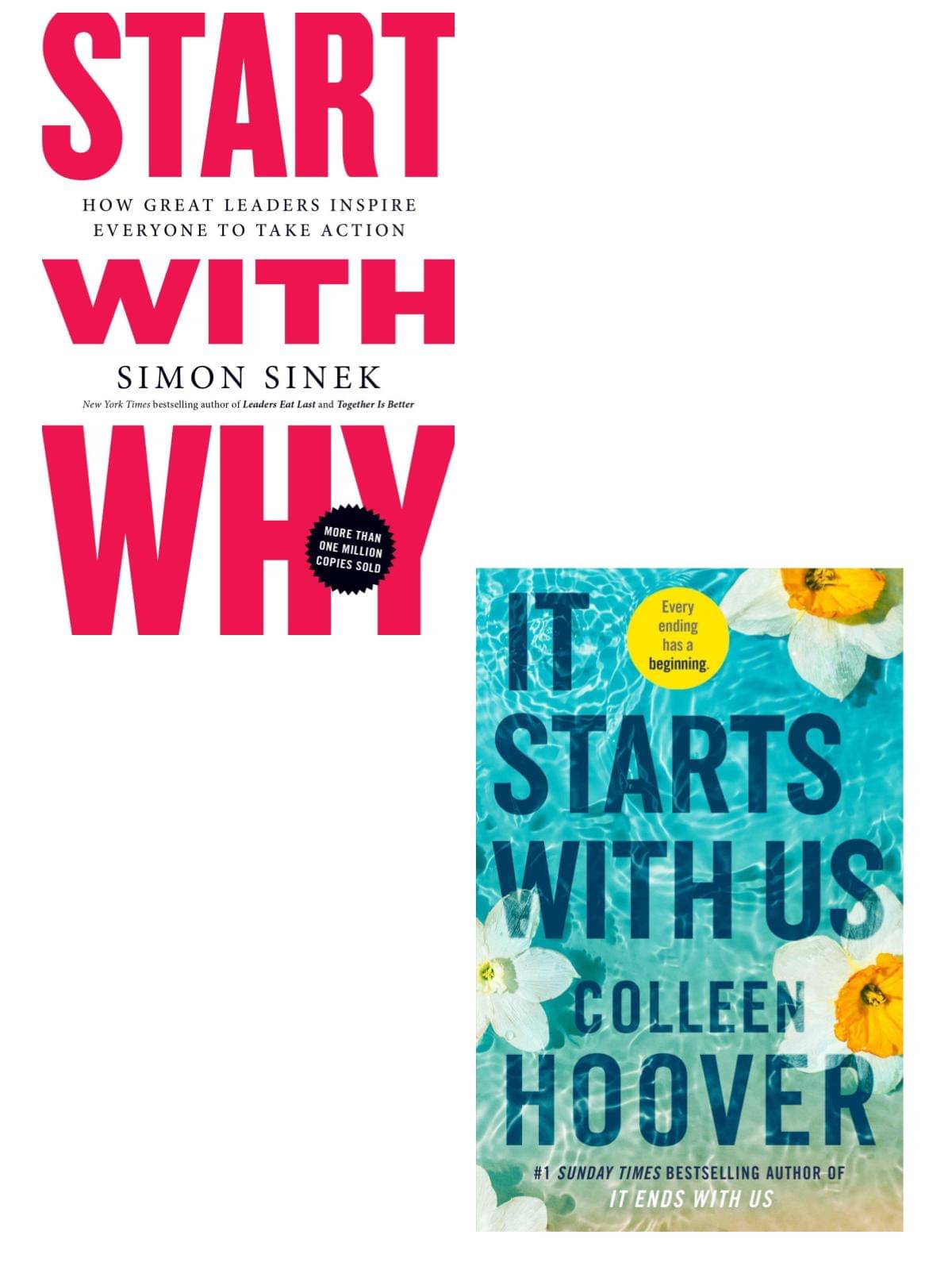     			It Starts With Us + Start With Why (English, Paperback, Simon Sinek + Colleen Hoover)