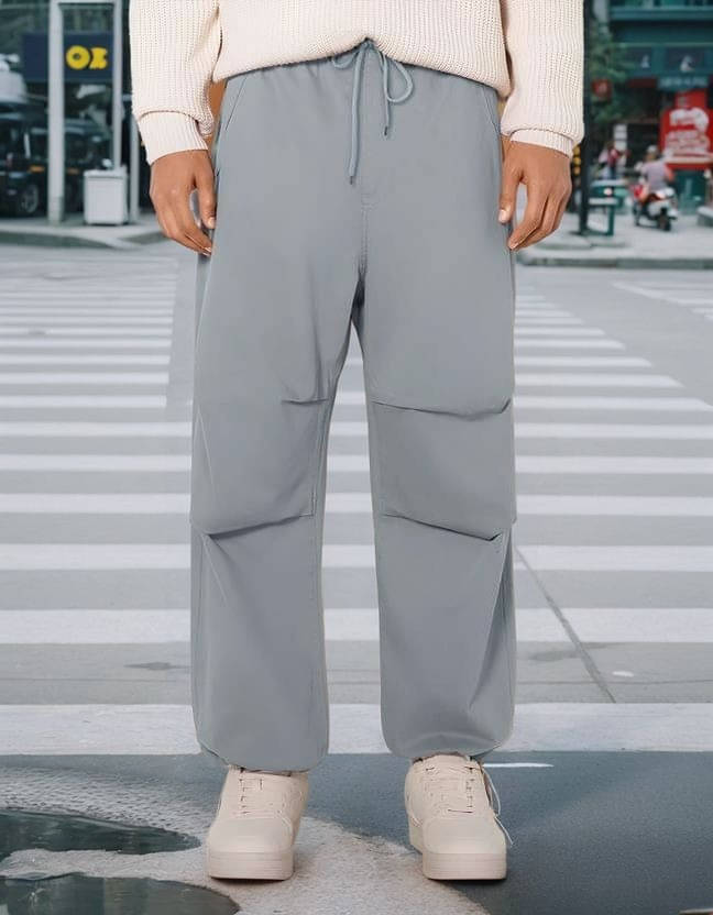     			JUMP CUTS Grey Polyester Men's Trackpants ( Pack of 1 )