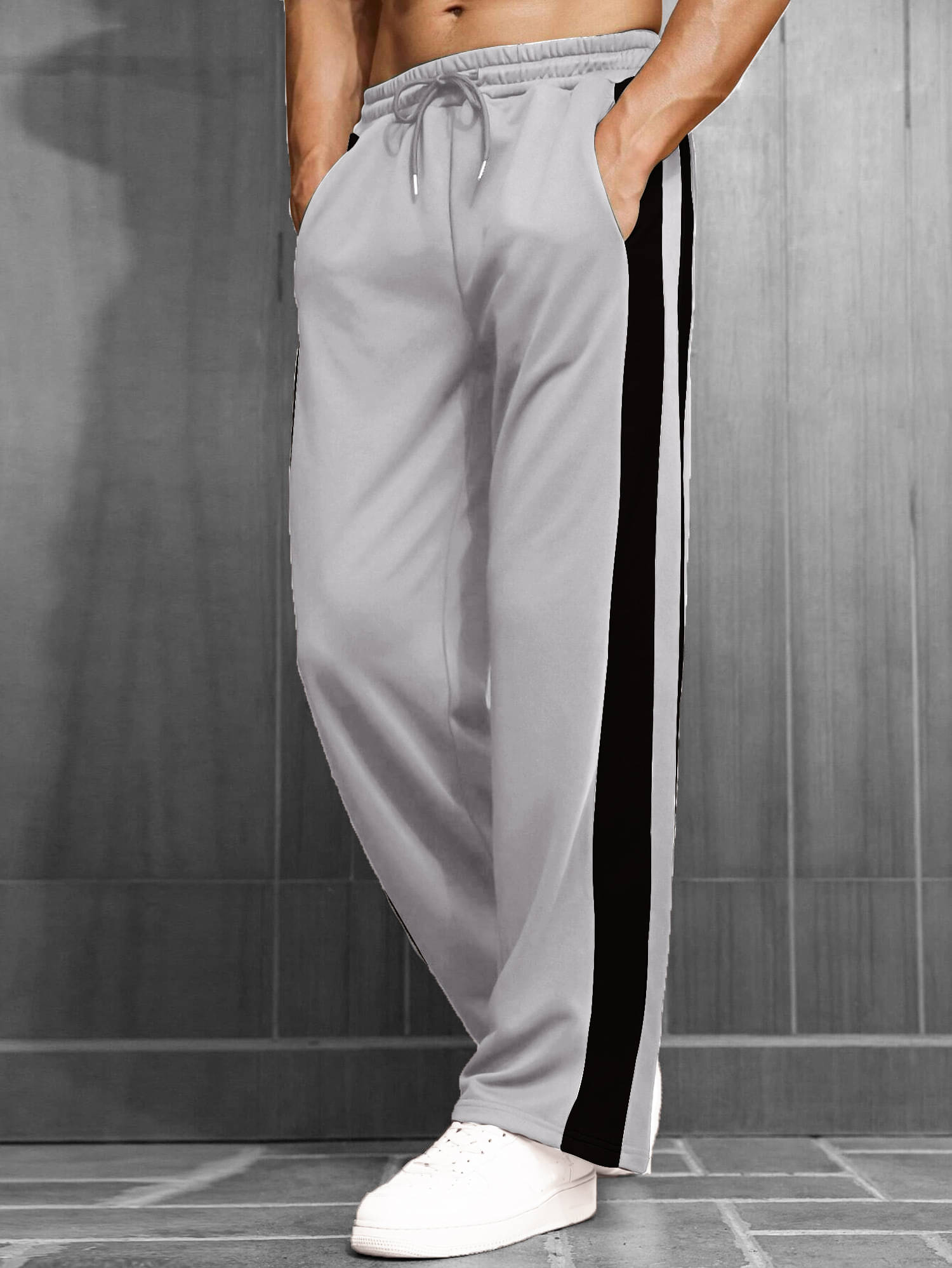     			JUMP CUTS Grey Polyester Men's Trackpants ( Pack of 1 )