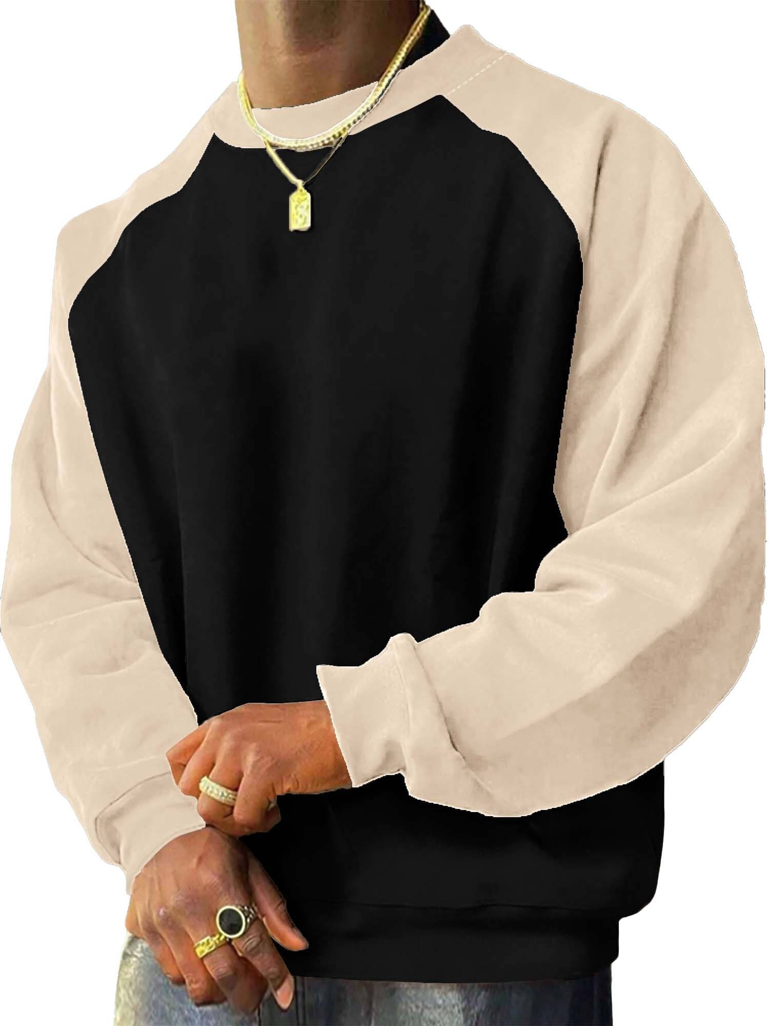 JUMP CUTS Men Cotton Blend Regular Fit Colorblock T-Shirt ( Black ) JUMP CUTS Men Cotton Blend Regular Fit Colorblock T-Shirt ( Black )