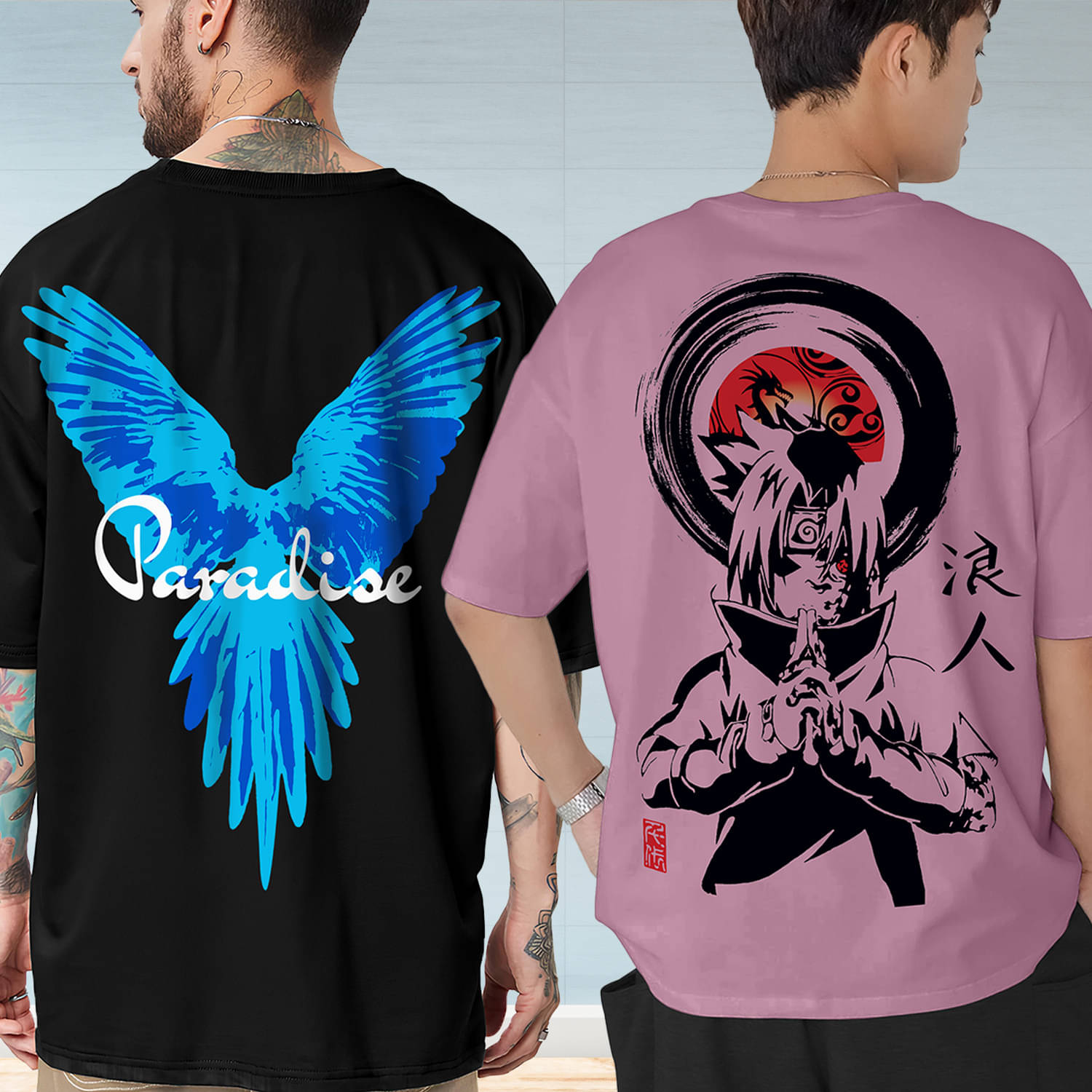     			JUMP CUTS Men Cotton Blend Regular Fit Printed T-Shirt ( Multicolor )