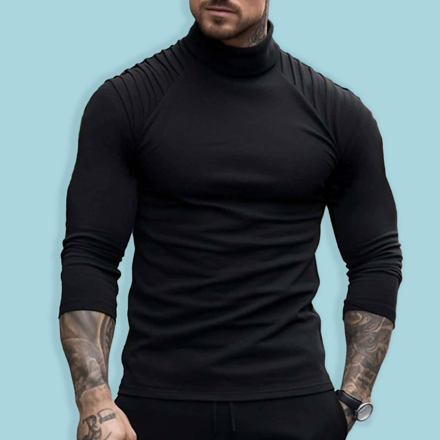 JUMP CUTS Men Cotton Blend Regular Fit Solid T-Shirt ( Black ) JUMP CUTS Men Cotton Blend Regular Fit Solid T-Shirt ( Black )