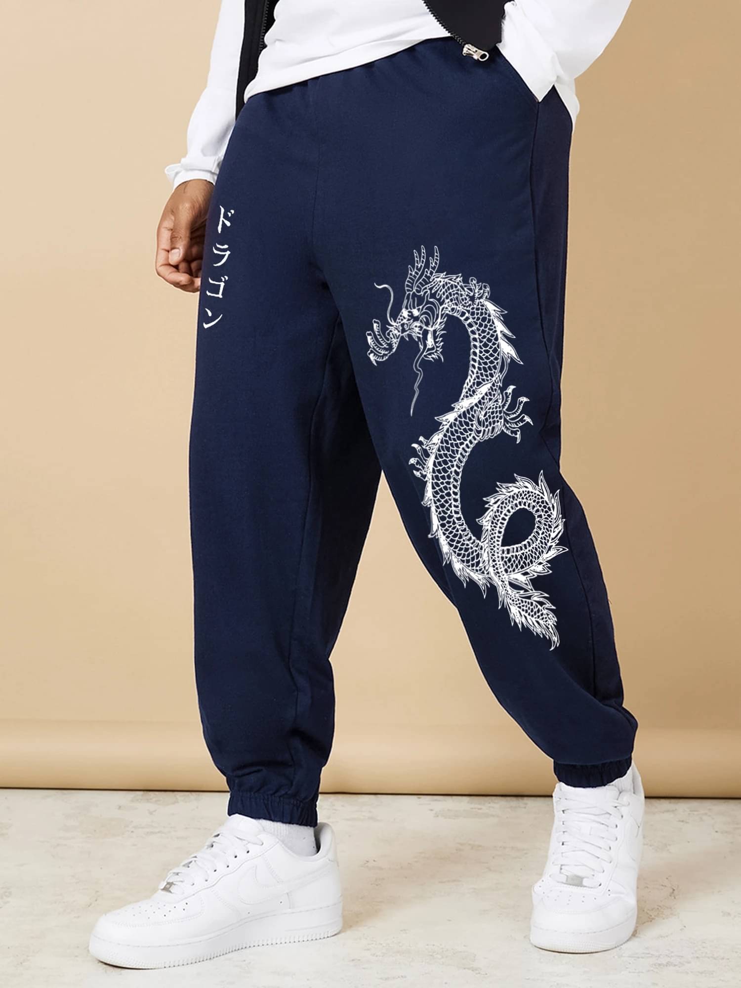 JUMP CUTS Navy Blue Cotton Blend Men's Trackpants ( Pack of 1 )     			JUMP CUTS Navy Blue Cotton Blend Men's Trackpants ( Pack of 1 )
