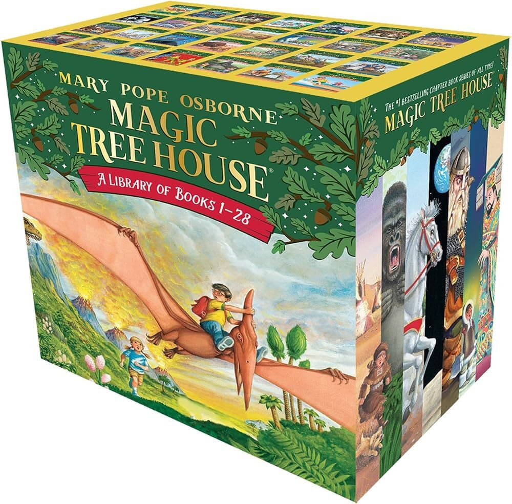 Magic Tree House Books 1-28 Boxed Set  (English, Paperback, Osborne Mary Pope)     			Magic Tree House Books 1-28 Boxed Set  (English, Paperback, Osborne Mary Pope)