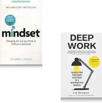     			Mindset , Deep Work (Set Of Two)