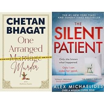     			One Arranged Murder+The Silent Patient(Set of 2 books