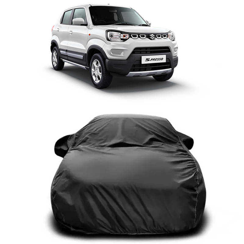 RABABLI Maruti Suzuki S-Presso Without Mirror Pocket (Pack of 1, Black) RABABLI Maruti Suzuki S-Presso Without Mirror Pocket (Pack of 1, Black)