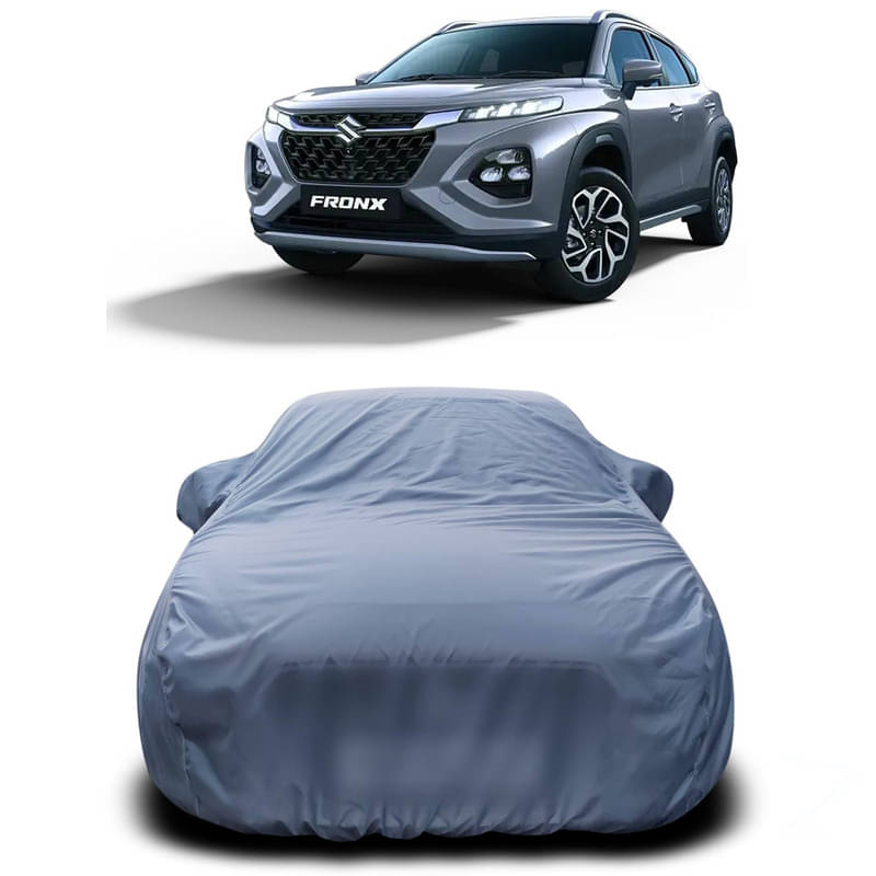     			RABABLI Maruti Suzuki Fronx Without Mirror Pocket (Pack of 1, Grey)