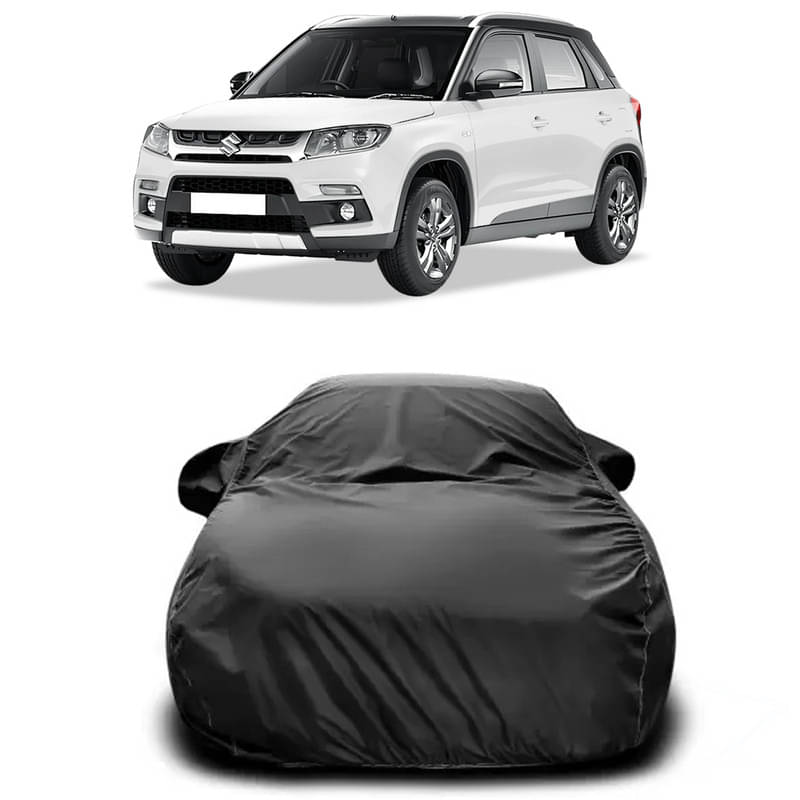 RABABLI Maruti Suzuki Brezza Without Mirror Pocket (Pack of 1, Black) RABABLI Maruti Suzuki Brezza Without Mirror Pocket (Pack of 1, Black)