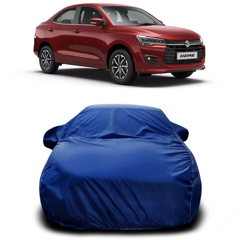     			RABABLI Maruti Suzuki Dzire Without Mirror Pocket (Pack of 1, Blue)