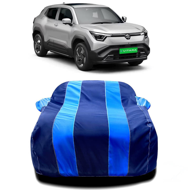 RABABLI Maruti Suzuki E-Vitara Without Mirror Pocket (Pack of 1, Blue) RABABLI Maruti Suzuki E-Vitara Without Mirror Pocket (Pack of 1, Blue)