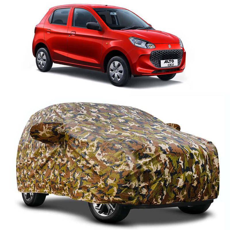     			RABABLI Maruti Suzuki Alto K10 Without Mirror Pocket (Pack of 1, Multicolour)