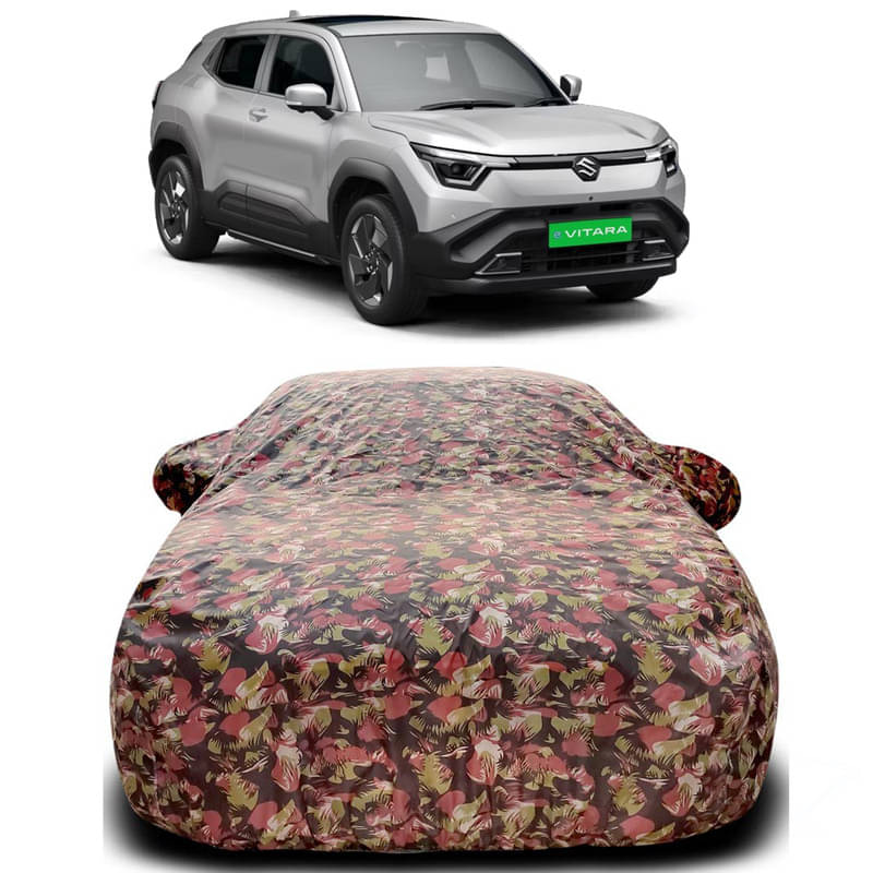     			RABABLI Maruti Suzuki E-Vitara Without Mirror Pocket (Pack of 1, Multicolour)