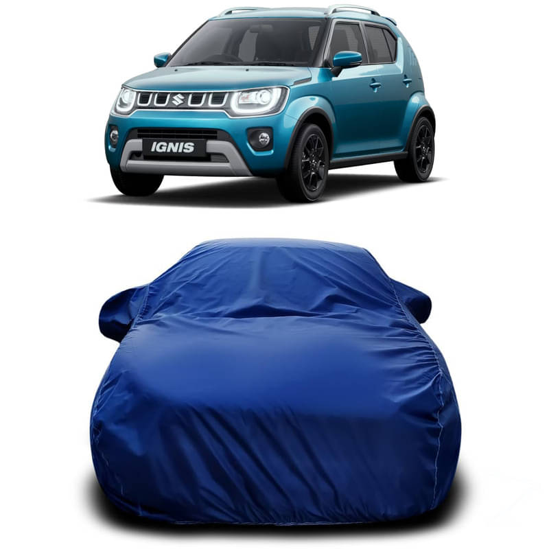     			RABABLI Maruti Suzuki Ignis Without Mirror Pocket (Pack of 1, Blue)