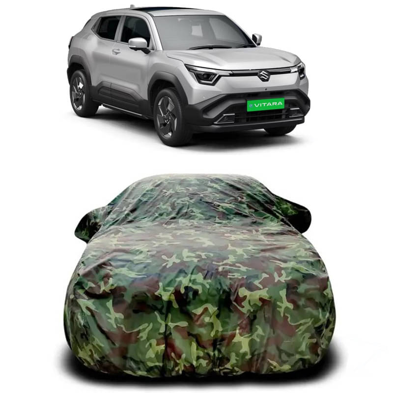     			RABABLI Maruti Suzuki E-Vitara Without Mirror Pocket (Pack of 1, Multicolour)