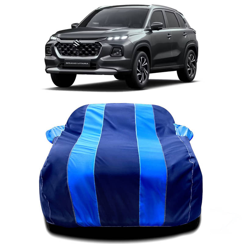     			RABABLI Maruti Suzuki Grand Vitara Without Mirror Pocket (Pack of 1, Blue)