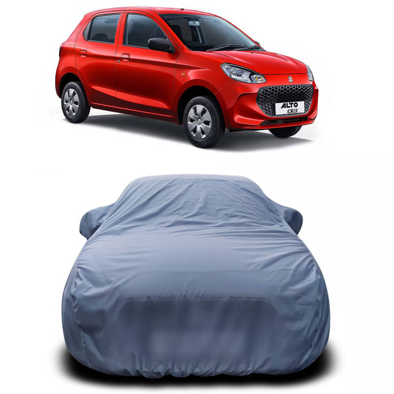     			RABABLI Maruti Suzuki Alto K10 Without Mirror Pocket (Pack of 1, Grey)