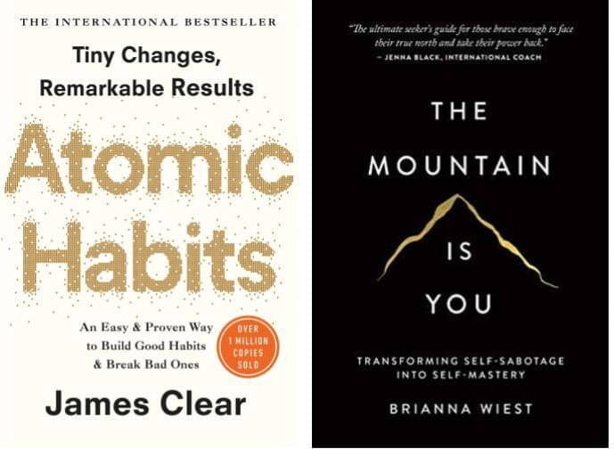 The Mountain Is You + Atomic Habits - Good Bad Habits New York Book (Paperback, Clear James + Brianna Weist) The Mountain Is You + Atomic Habits - Good Bad Habits New York Book (Paperback, Clear James + Brianna Weist)