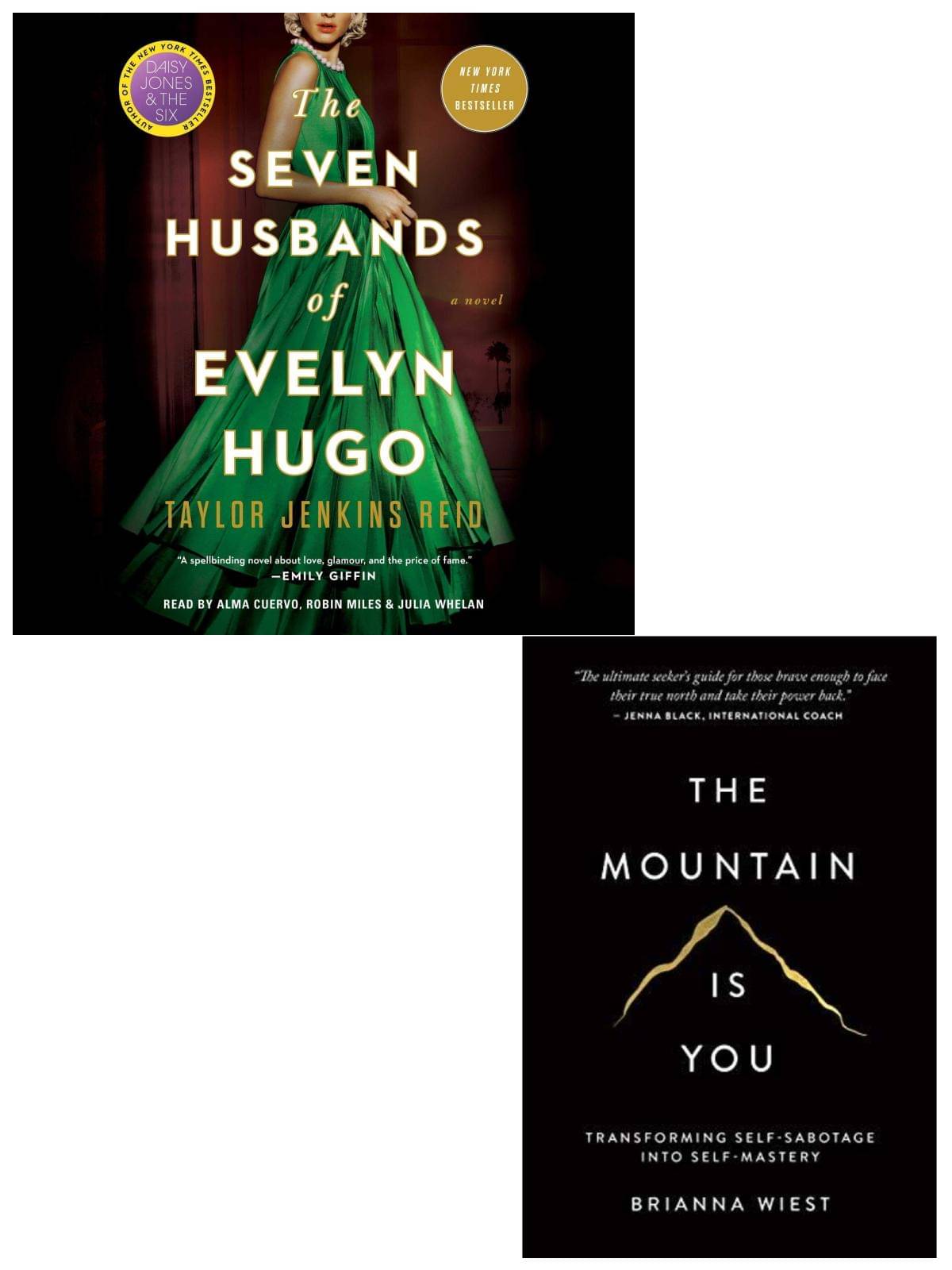     			The Mountain Is You + The Seven Husbands Of Evelyn Hugo (Set Of 2 Books)  (Paperback, Taylor Jenkins Reid, Brianna Wiest)