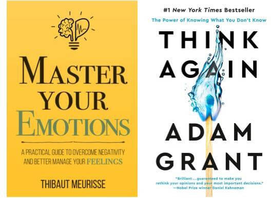 Think Again + Master Your Emotions (Combo Of 2 Books) (Paperback, Adam Grant, Thibaut Meurisse) Think Again + Master Your Emotions (Combo Of 2 Books) (Paperback, Adam Grant, Thibaut Meurisse)