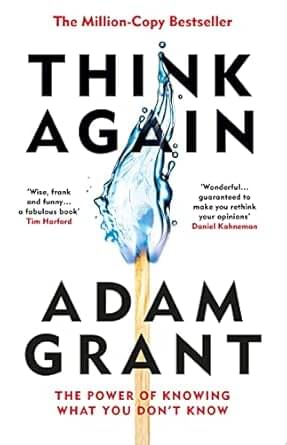 Think Again + Master Your Emotions (English, Paperback, Adam Grant + Thibaut Meurisse) (Asbookseller1) Think Again + Master Your Emotions (English, Paperback, Adam Grant + Thibaut Meurisse) (Asbookseller1)