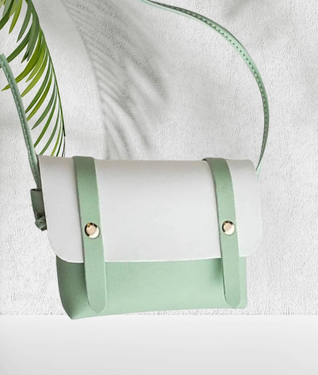     			gufrina Sling Bag PU Set of 1 ( Green )