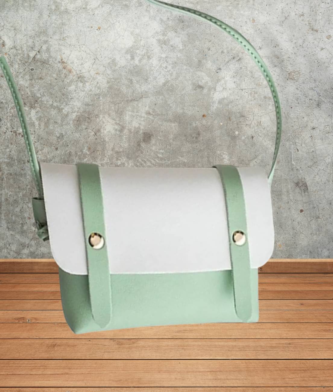     			gufrina Sling Bag PU Set of 1 ( Green )