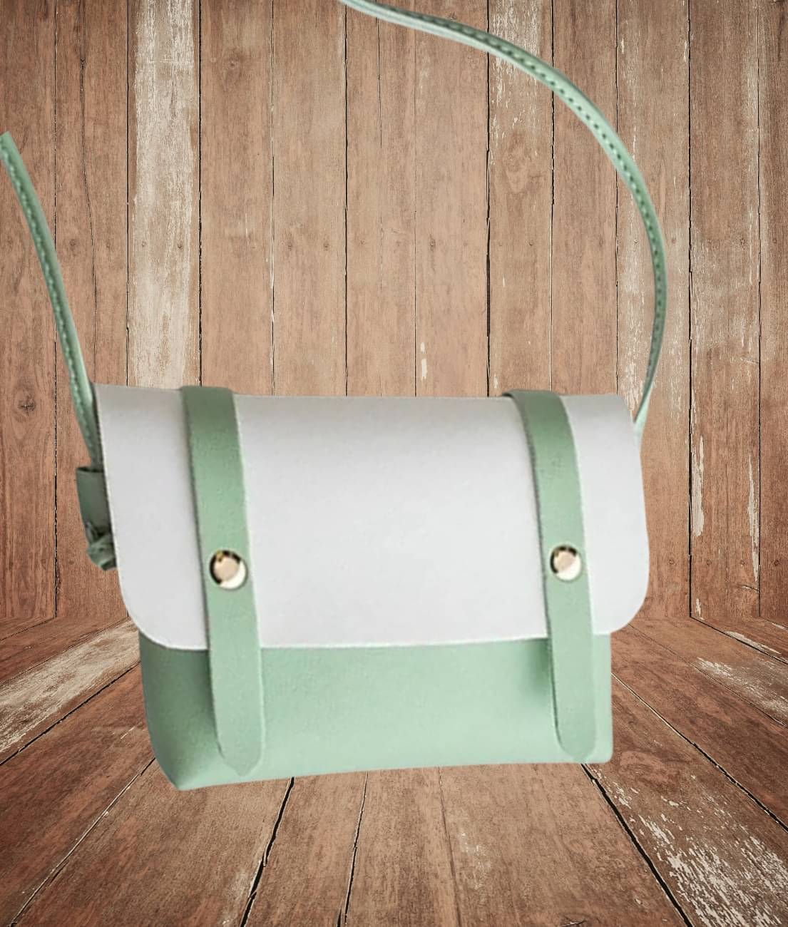     			gufrina Sling Bag PU Set of 1 ( Green )