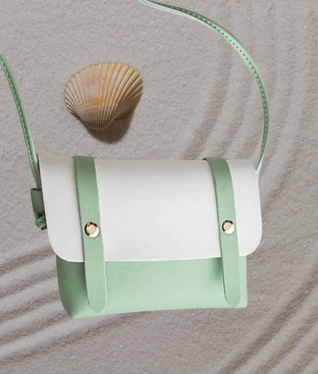     			gufrina Sling Bag PU Set of 1 ( Green )