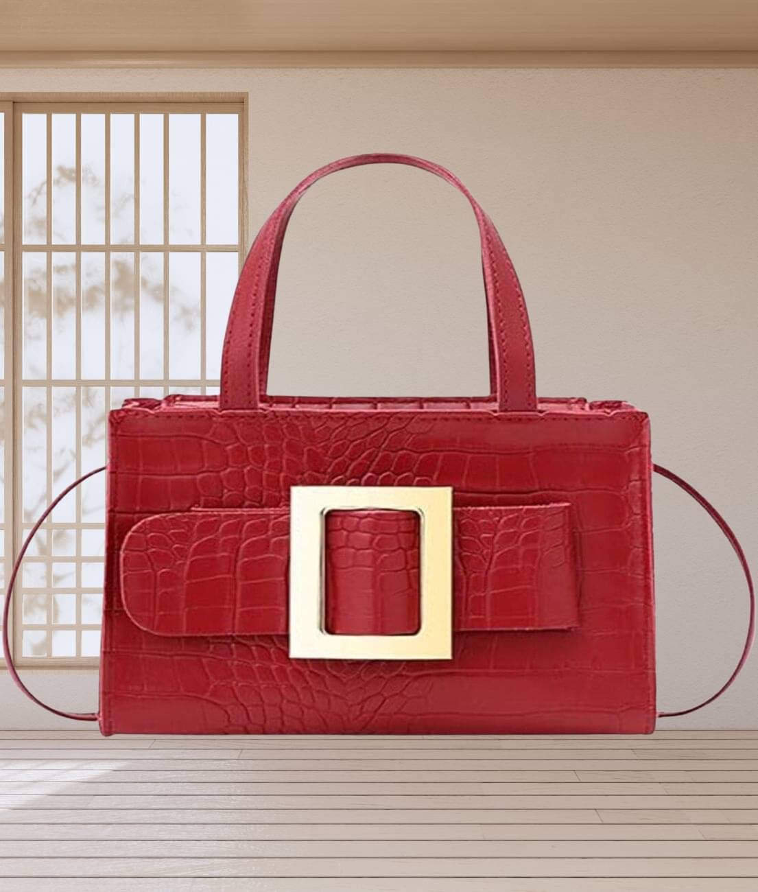     			gufrina Sling Bag PU Set of 1 ( Maroon )